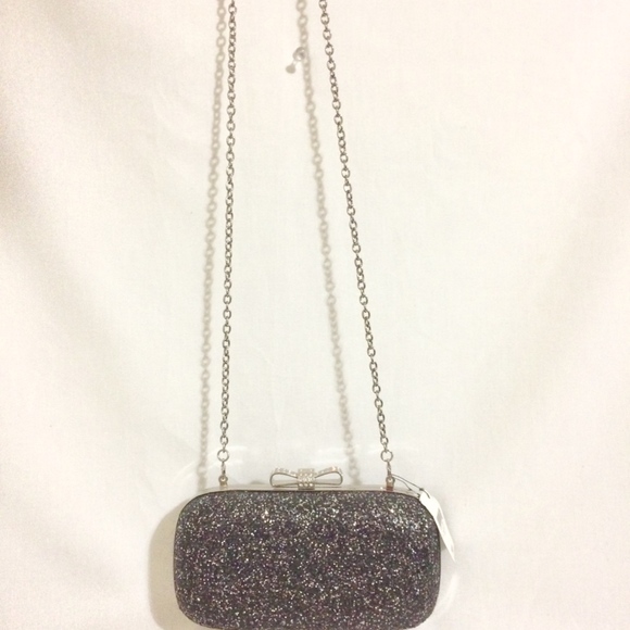 INC International Concepts Black Evie Clutch - Picture 2 of 8